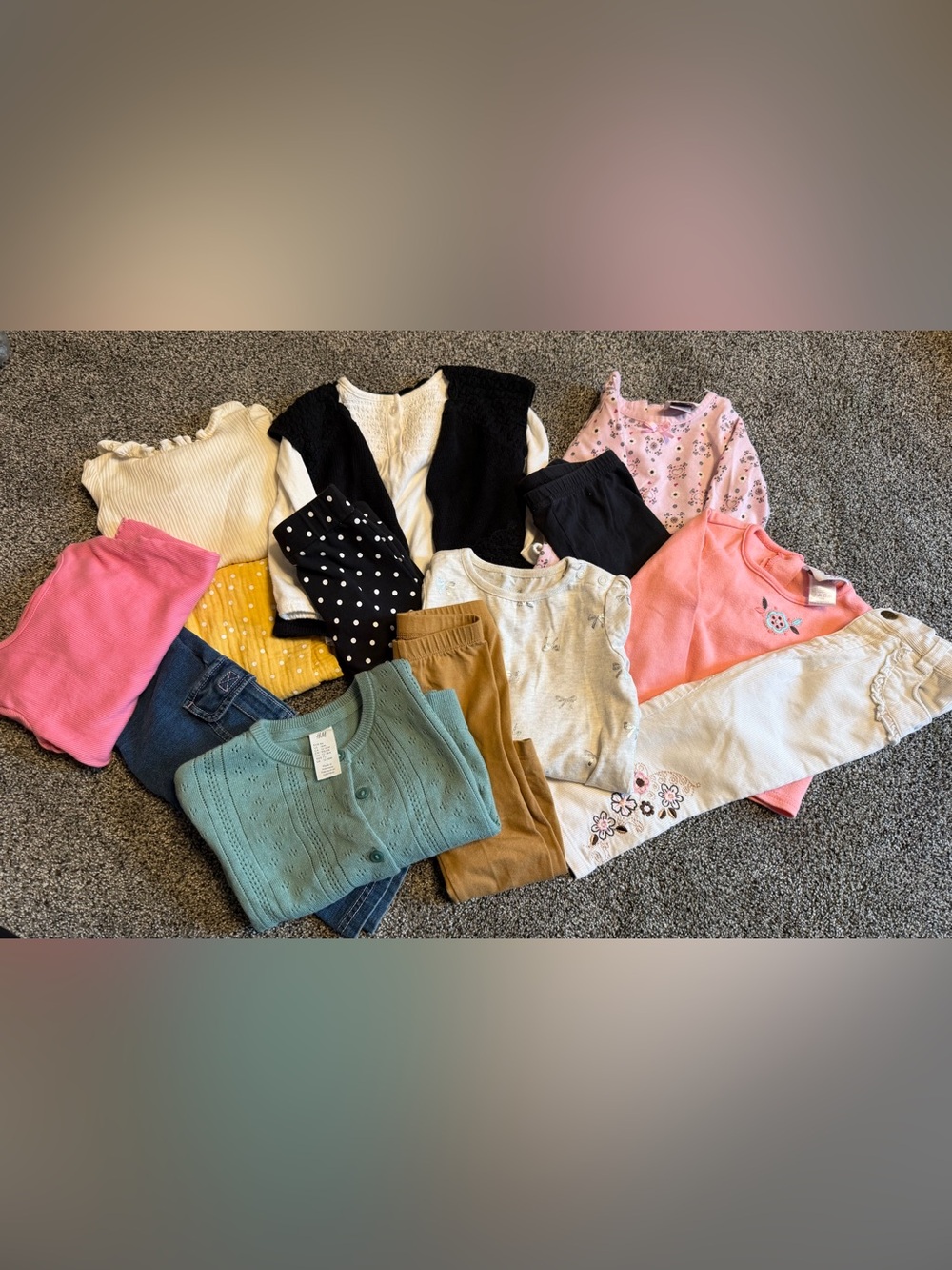 Girls Mixed Lot Of 14 Size 18 Months Winter Lot Excellent Condition